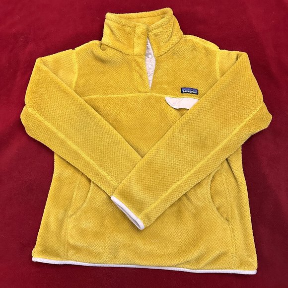 Patagonia Re-Tool Snap T Women's Fleece - yellow - large - Picture 1 of 5